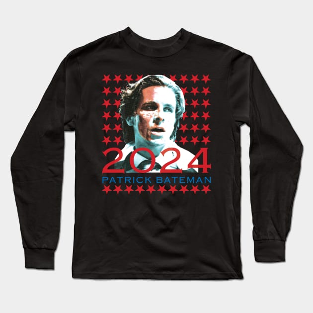 Patrick Bateman 2024 Long Sleeve T-Shirt by SBSTN